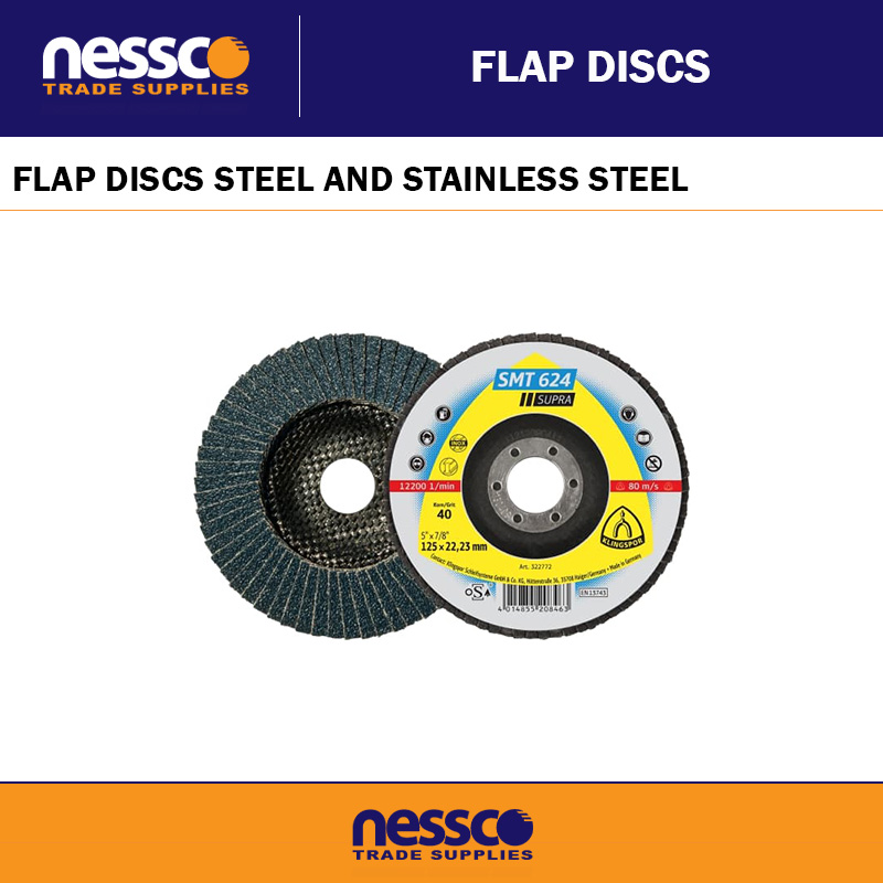 FLAP DISCS STEEL AND STAINLESS STEEL